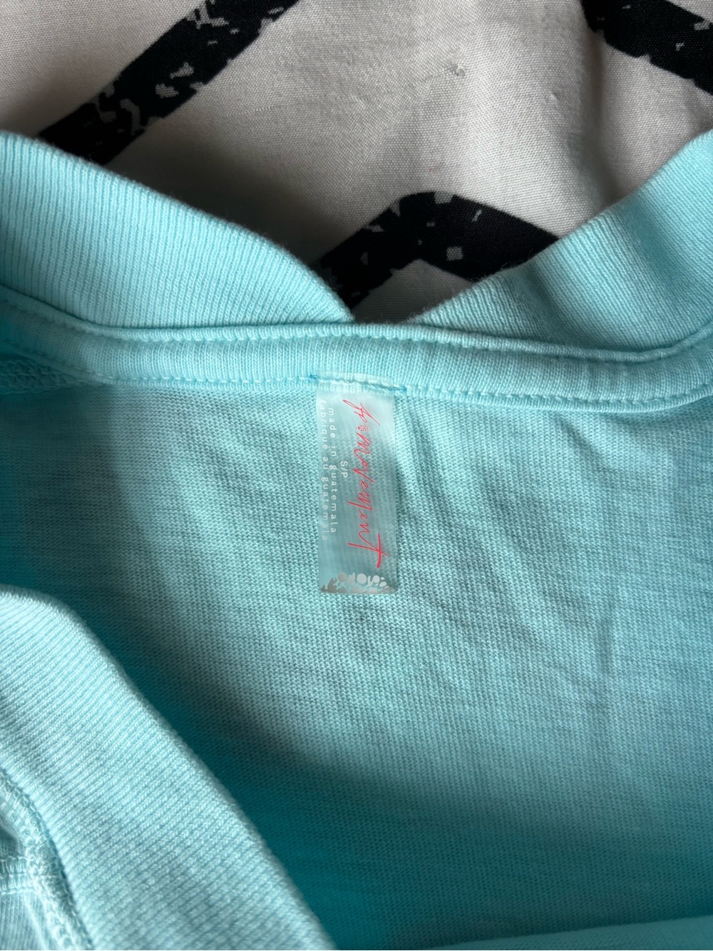 FP Movement by Free People Aqua Crewneck Sweatshirt - Picture 2 of 3